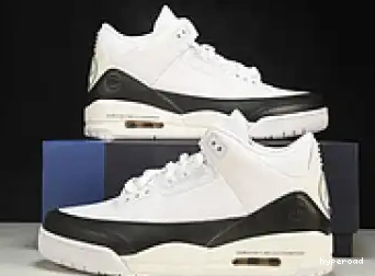 Hyperoad AIR BLACK FRAGMENT WHITE JORDAN 3 0608